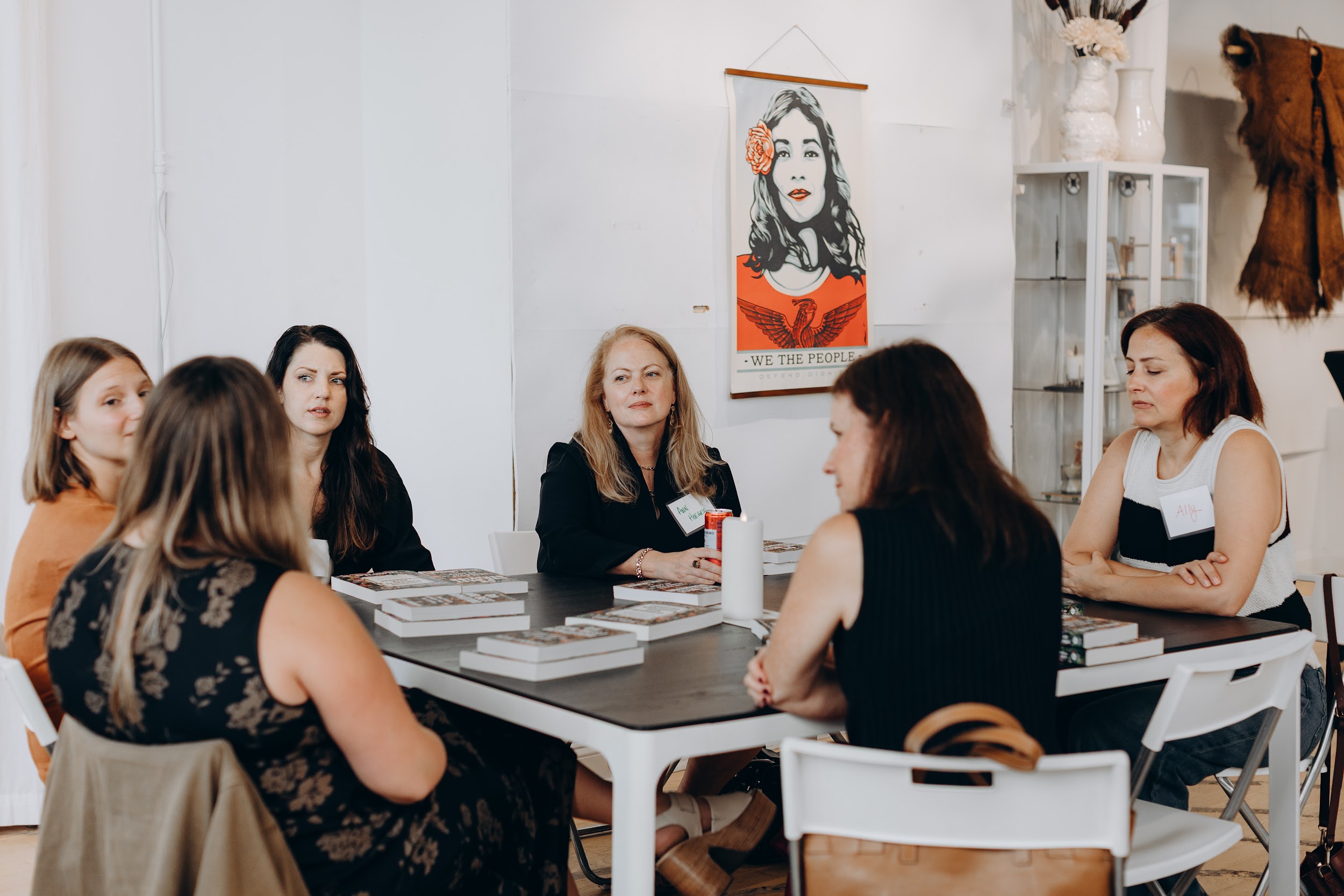 women at ALTAR book event